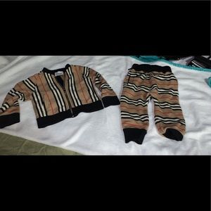 18months boy Burberry outfit